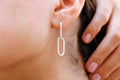 Chunky Link Chain Earrings - Bold Statement Jewelry for Confident Style