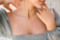 Gleaming Gifts Handwritten Signature Name Necklace - Personalized Sterling Silver Jewelry for Unique Holiday Memories