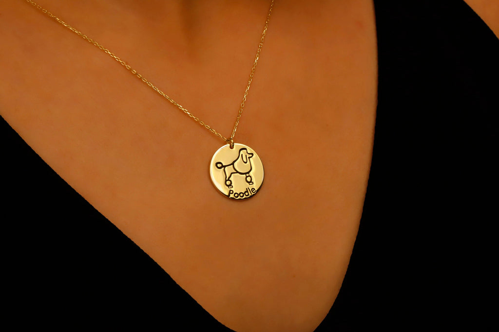Personalized Pet Paw Print Necklace | Perfect Gift for Dog & Cat Lovers