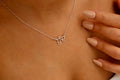 Punjabi Name Necklace - Personalized 925 Sterling Silver Jewelry, Custom Hindi &amp; Sanskrit Name Art