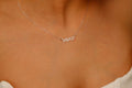 Ethereal Creations Personalized Asymmetrical Name Necklace - Unique & Stylish Design for a Meaningful Touch