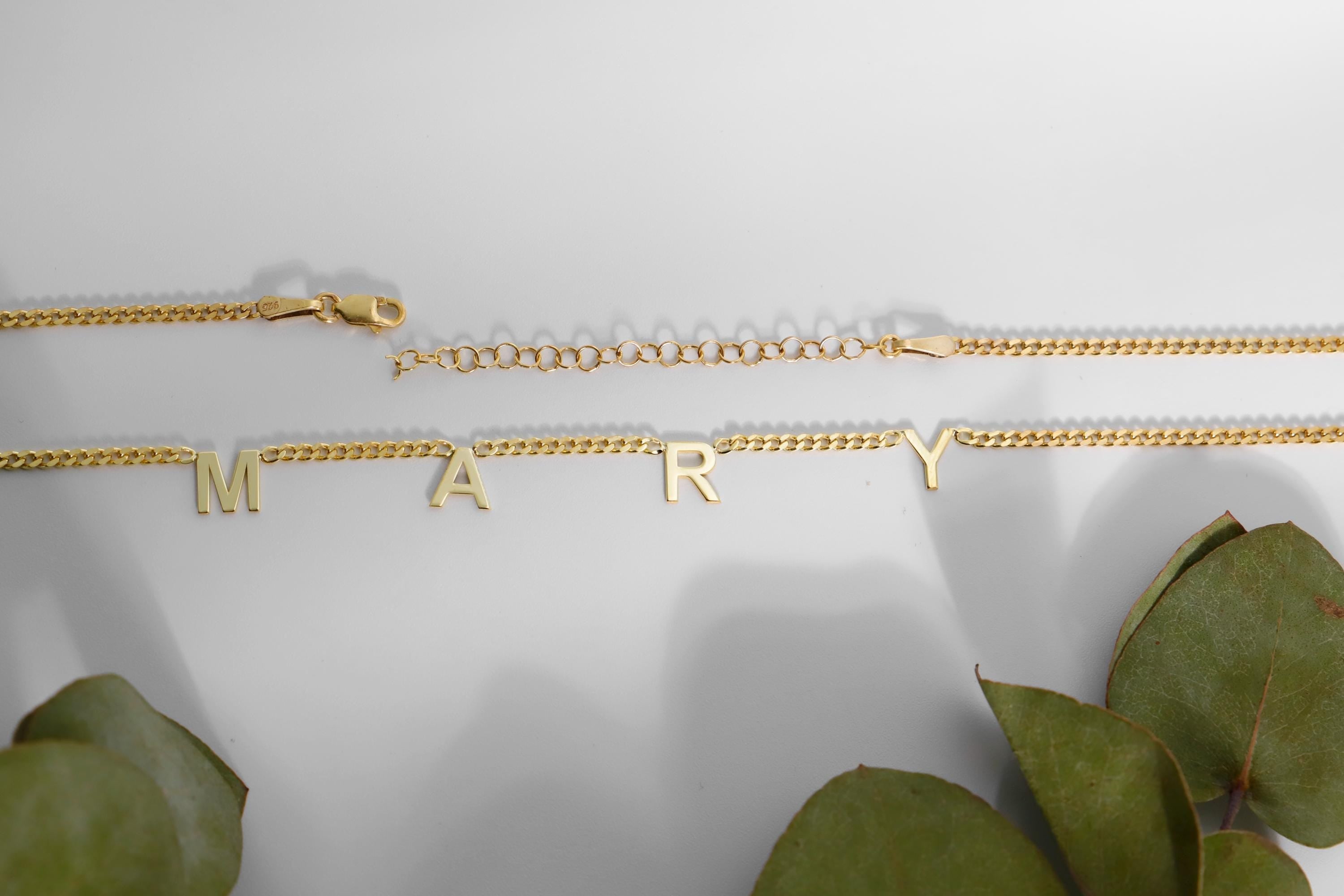 Initials by Design Personalized Station Name Necklace – Celebrate Your Uniqueness