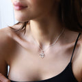 Chakra Bliss Root Chakra Necklace - Handmade Muladhara Symbol Jewelry for Yoga Lovers