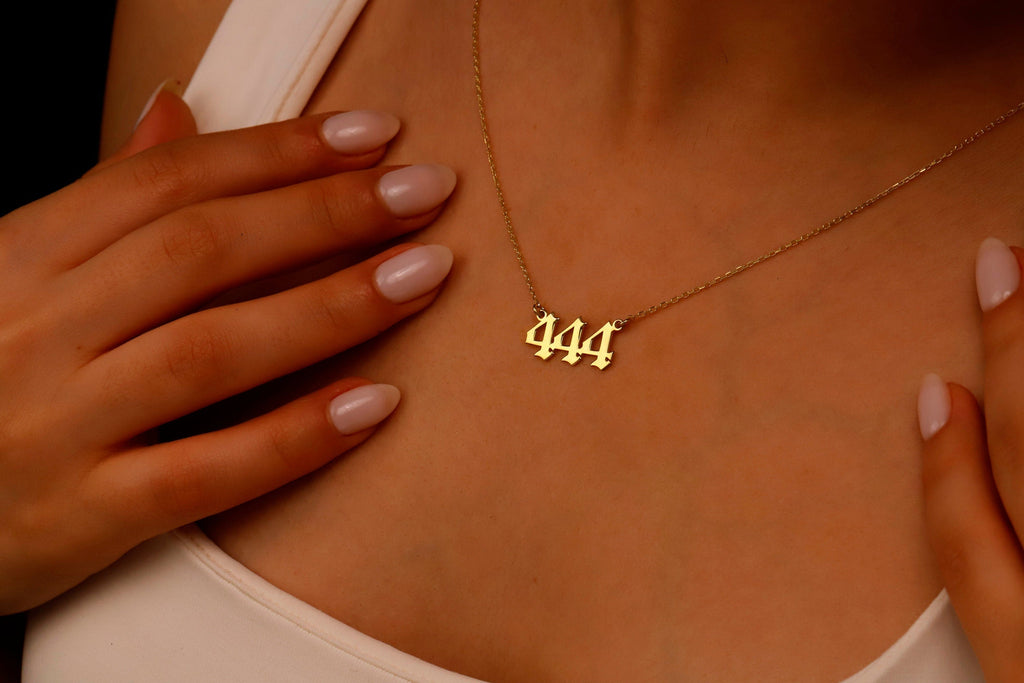 Ethereal Creations Custom Angel Numbers Necklace