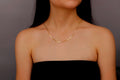 Personalized Gold Name Necklace - Custom Dainty Jewelry for Moms, Family & Friends - Up to 3 Names