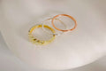 Bold & Chic Croissant Ring Set - 2 Twisted Bands & Statement Dome Ring, Elevate Your Style!