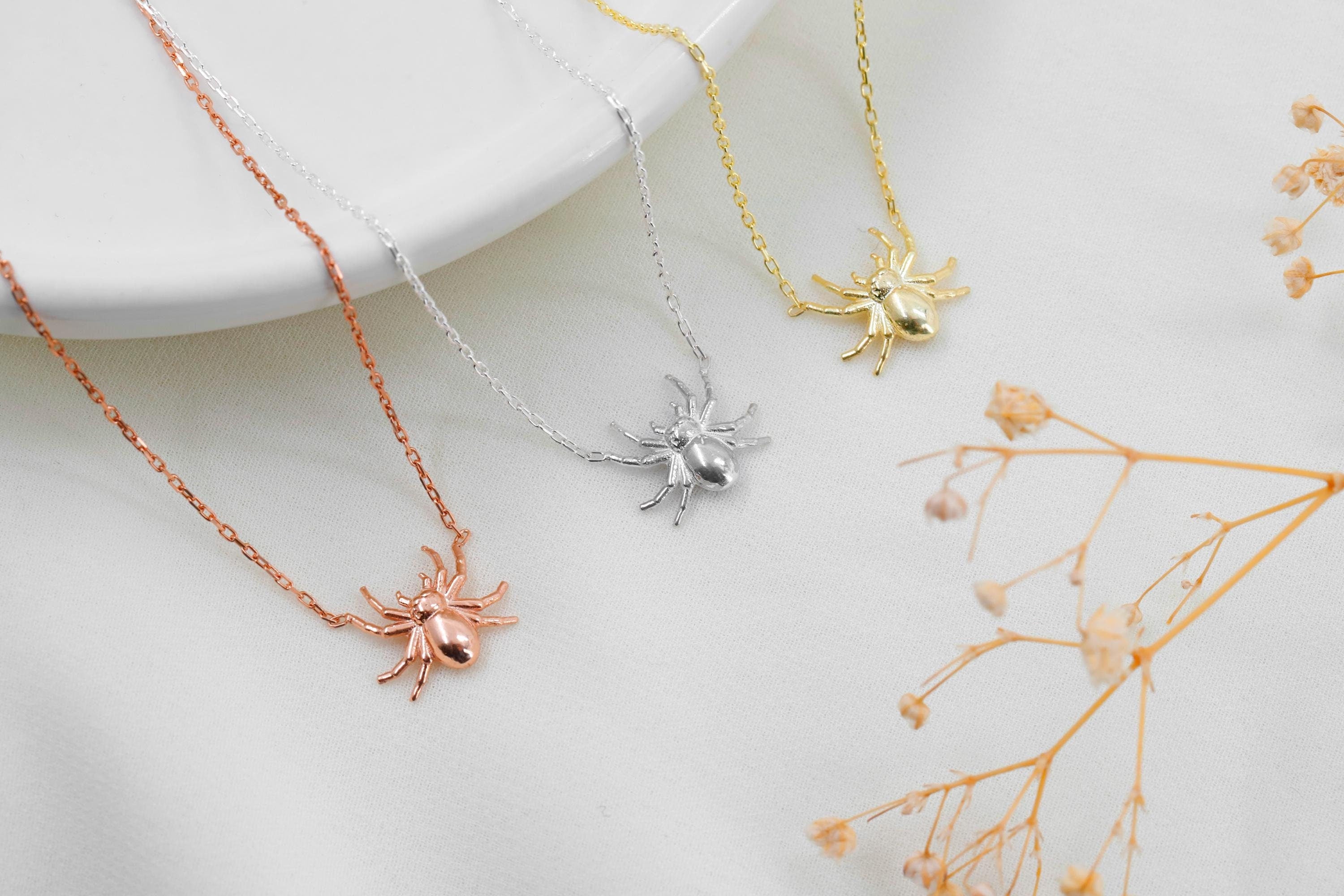 Webweaver Designs Spider Web Necklace - Intricate Handcrafted Elegance for Bold Statement Makers