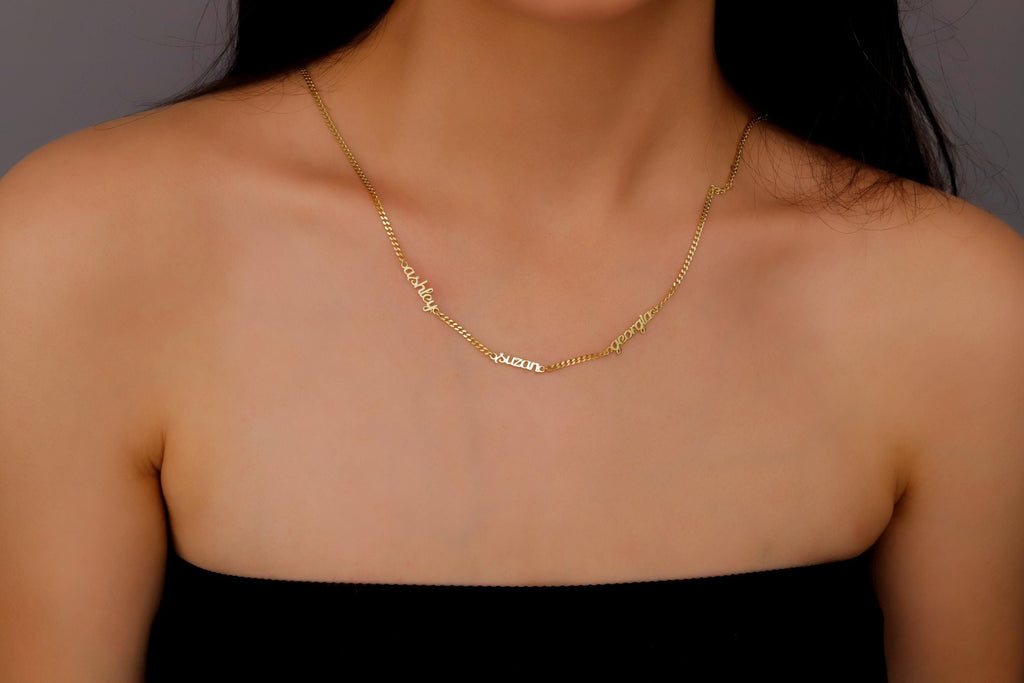 Personalized Name Necklace - Celebrate Your Unique Identity with Customizable Style