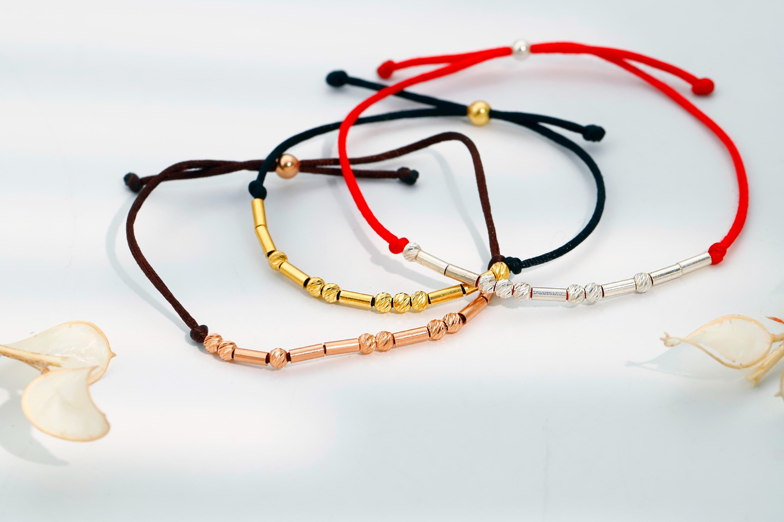 Personalized Morse Code Bracelet - Hidden Message Sterling Silver Jewelry
