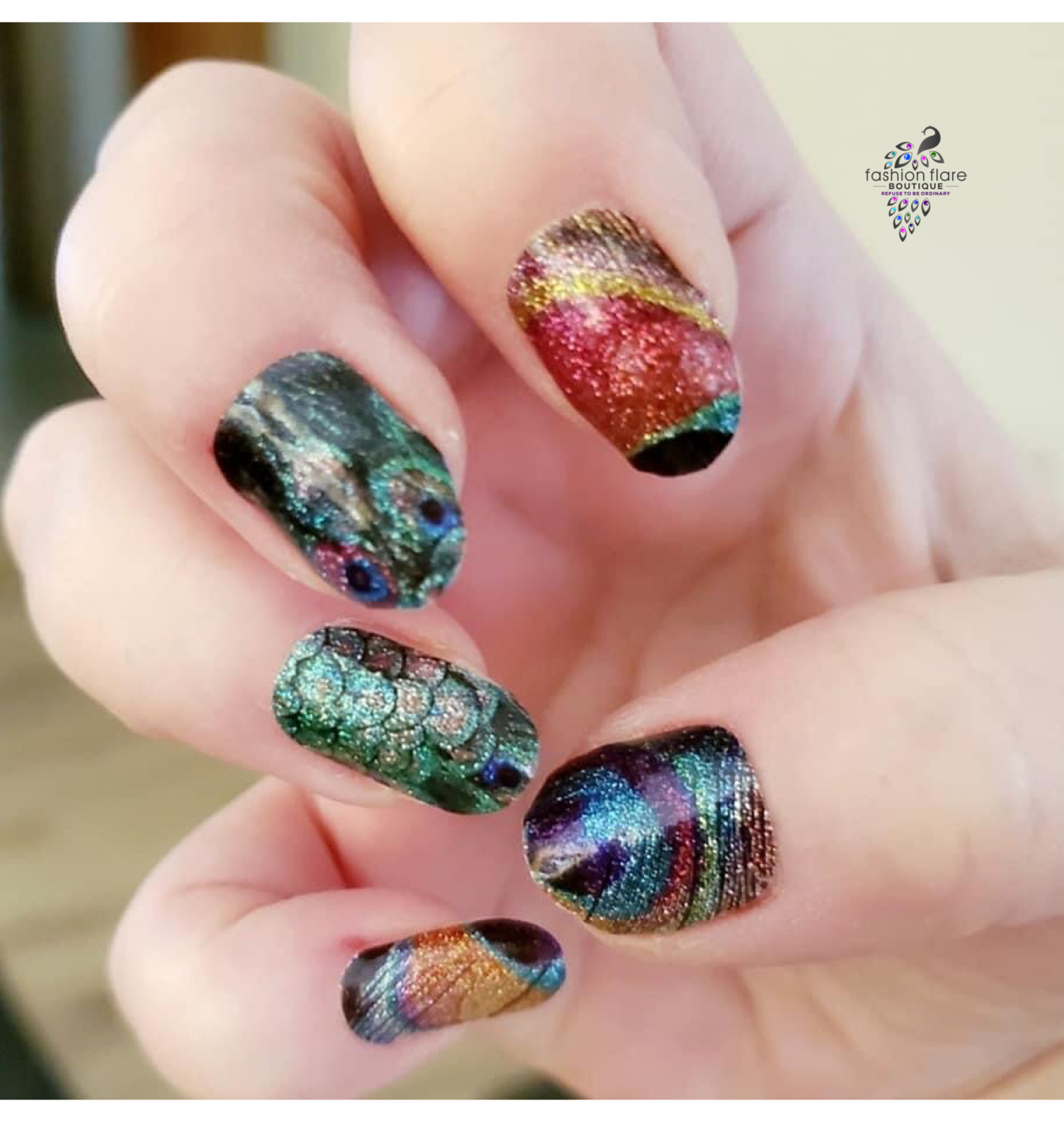 Pretty Peacock