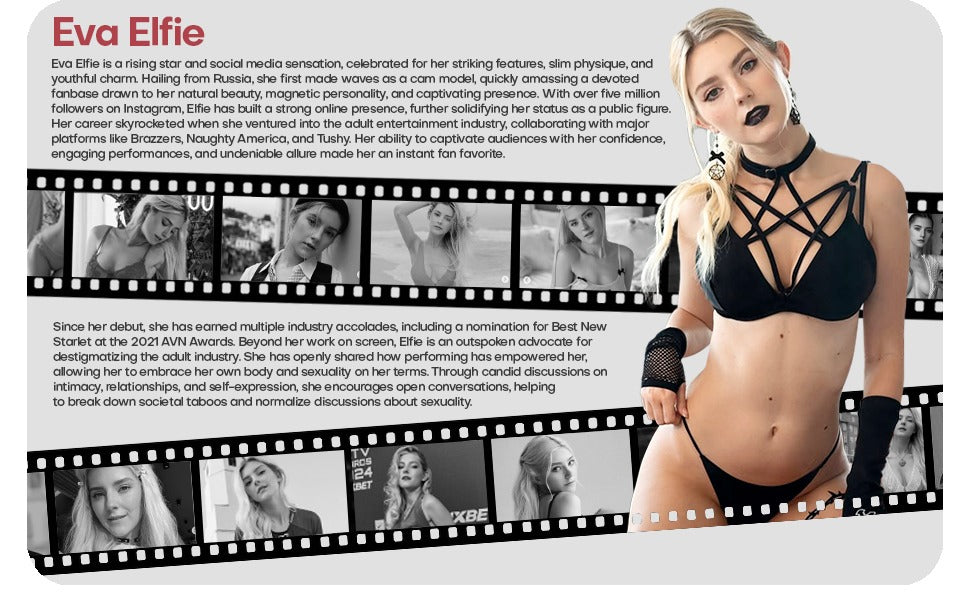 Main Squeeze Eva Elfie ULTRASKYN Stroker Pussy-Vanilla