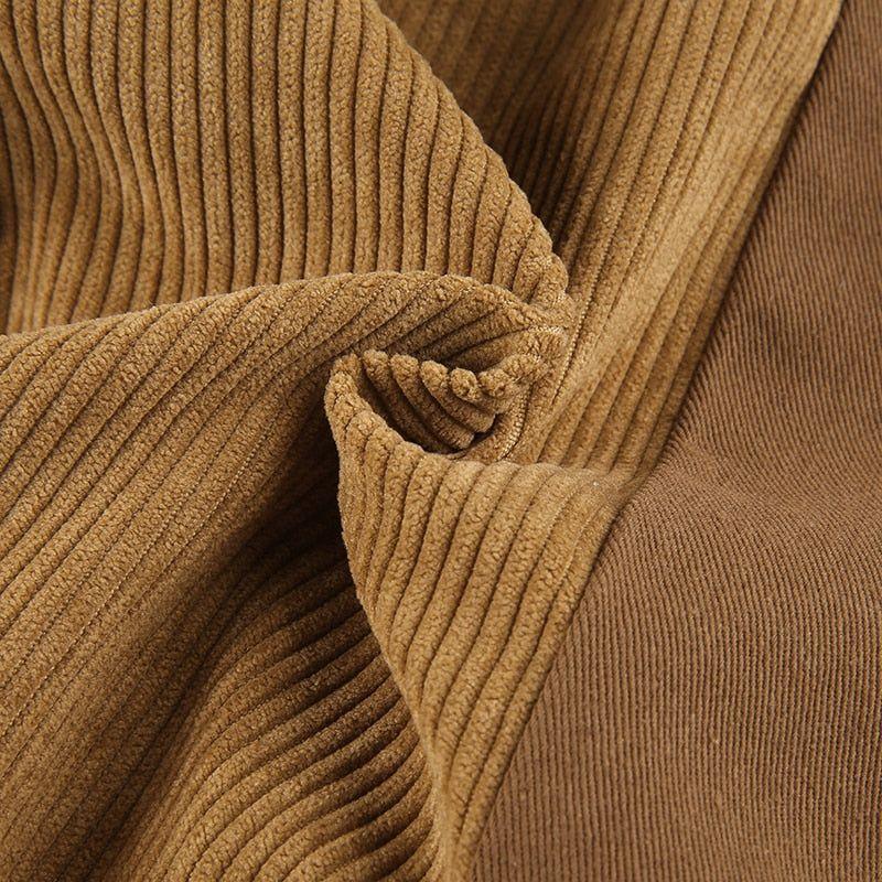 Influence Me Vintage Patchwork Brown Pants