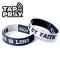 Jesus Is Lord Tap to Pray Wristband
