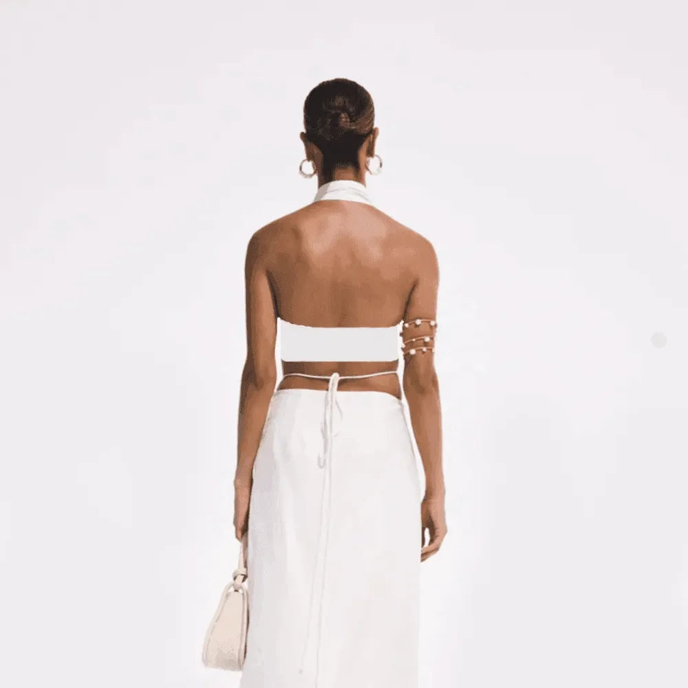 Kyla Halter Crop Top