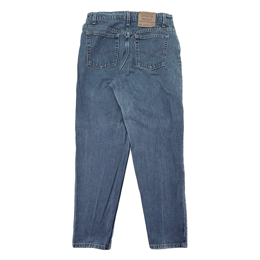 Levi's Women's Vintage 90s 550 Relaxed Fit Tapered Leg - Tagged Size 16 (33x30)