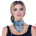 Choker Necklace Blue Stylish Fashion Accessory