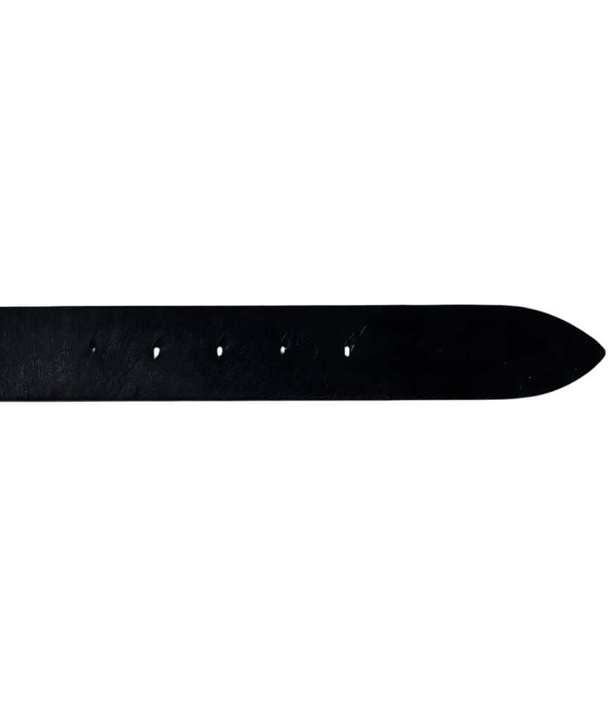 Black Short Calf Hair Blet