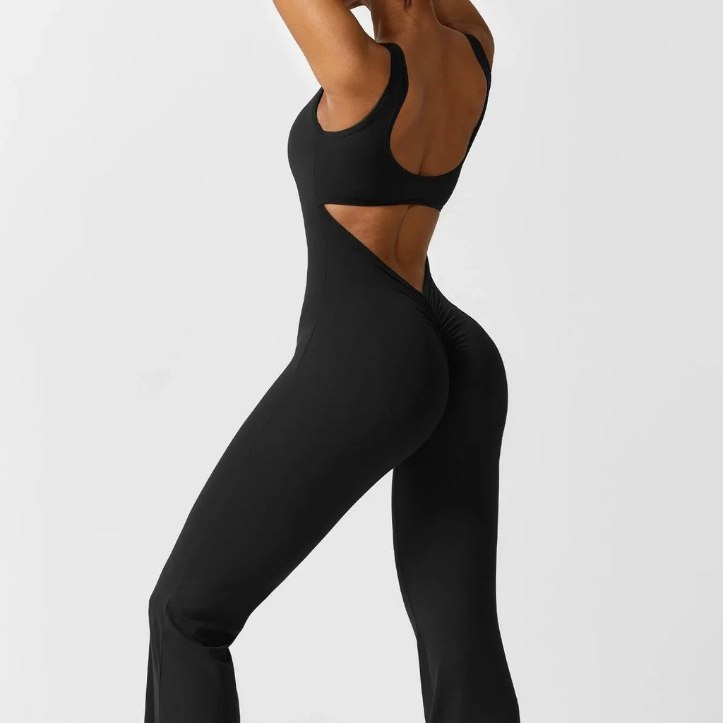Make It Sexy Black Push-Up Jumpsuit