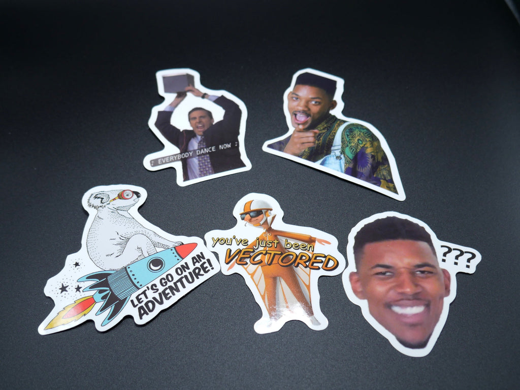 Funny Meme Sticker Pack (Set of 10)