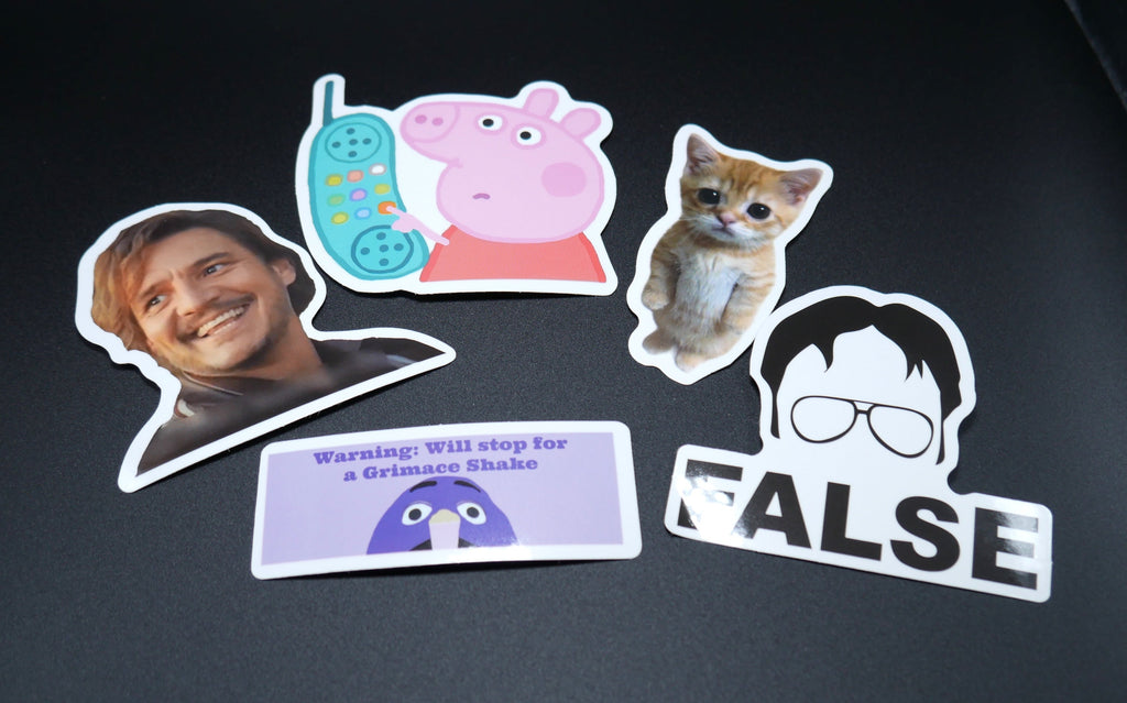 Funny Meme Sticker Pack (Set of 10)