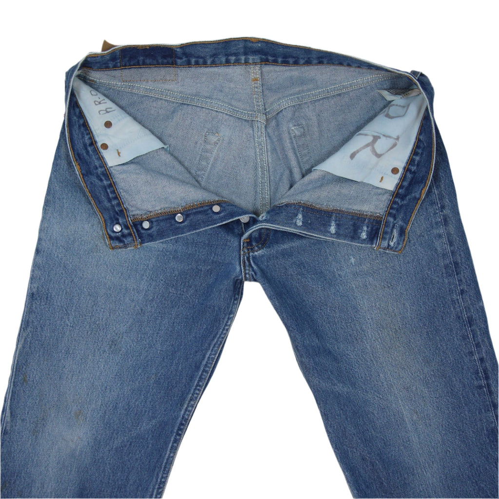 Levi's Men's Vintage 501 (501xx) Straight Leg Jeans - Tagged: 36x31; Actual: 33x28