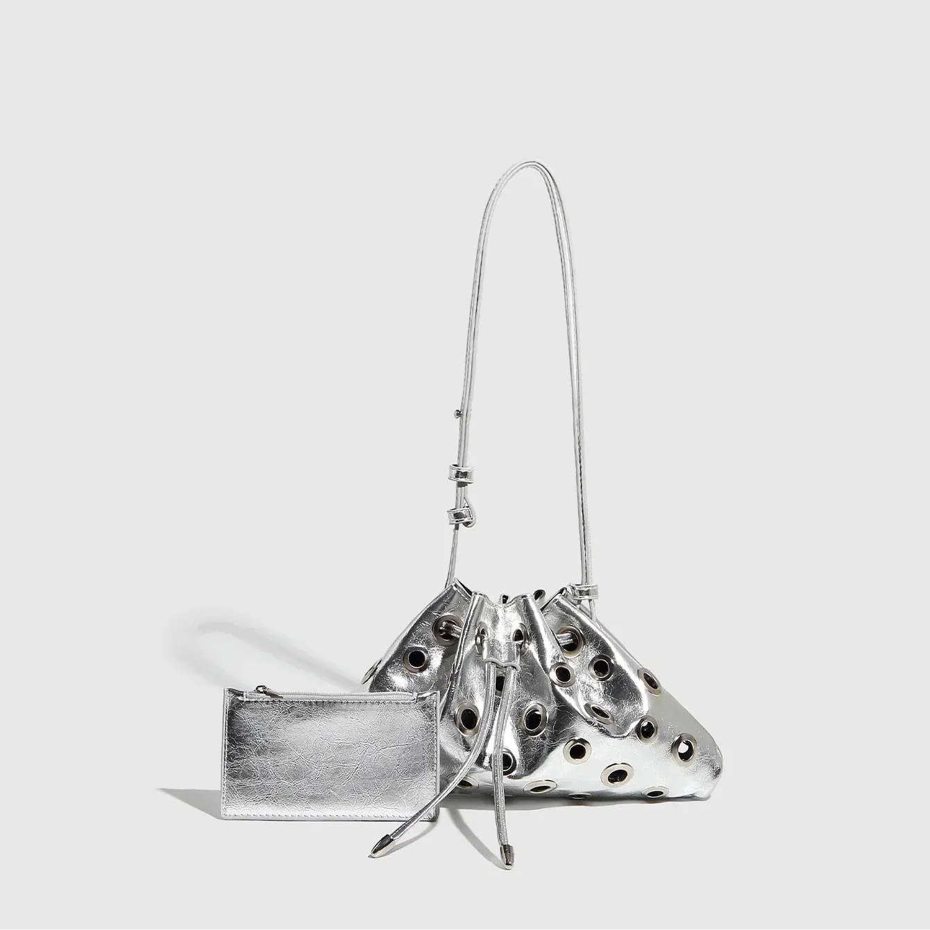 Nova Core Hollow Rivet Shoulder Bag