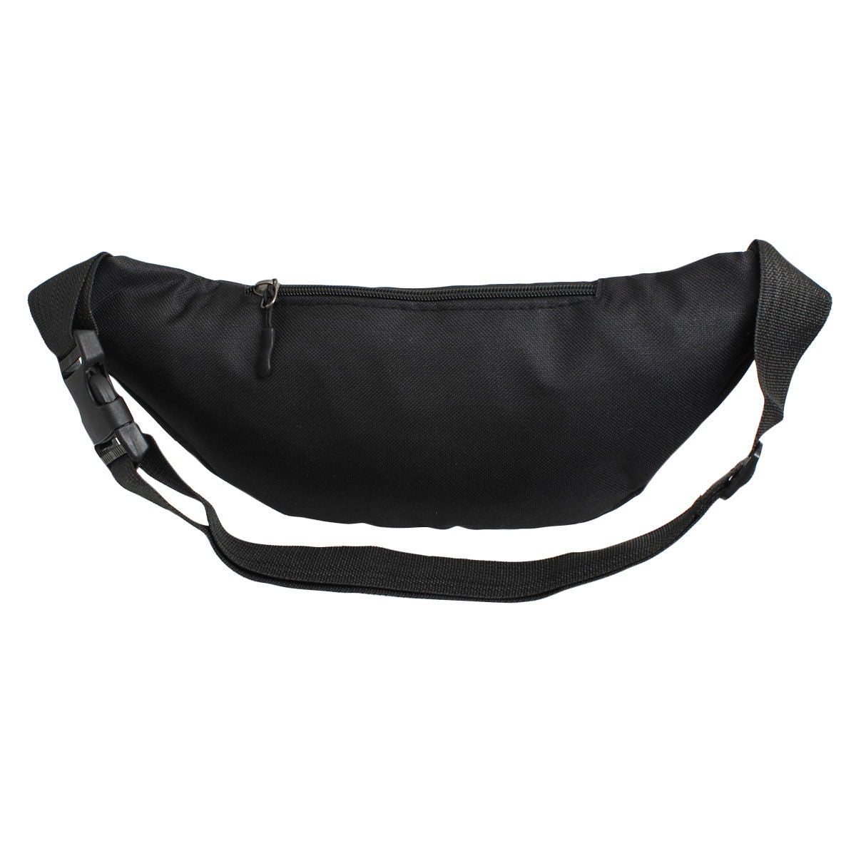 Fashionable Black Fanny Pack with Afro Rhinestone Detail for Women