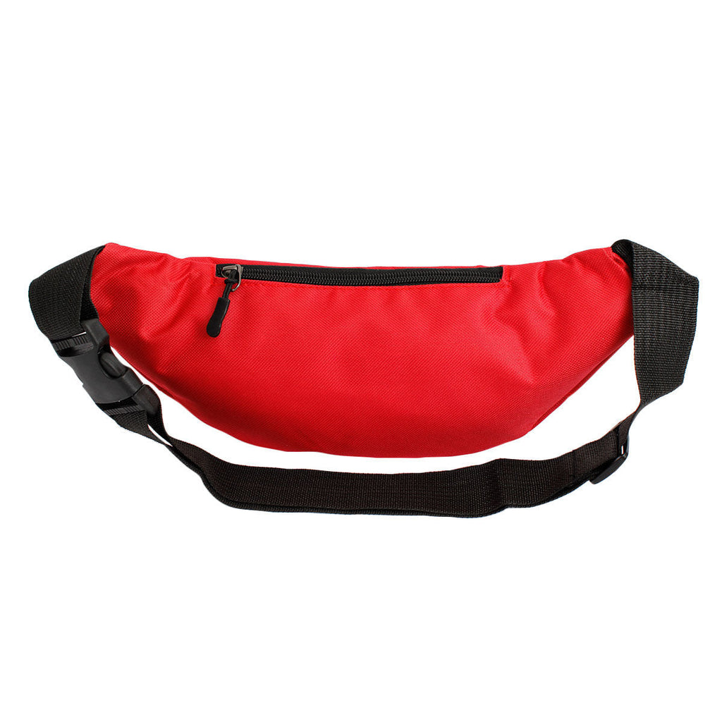 Women’s Fanny Pack Red Afro Rhinestone Bag Stylish Fashion Accessory
