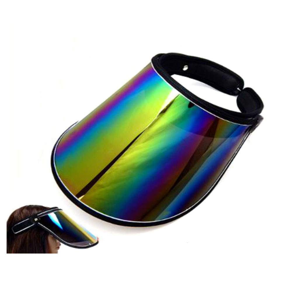 Visor Hat Rainbow Trendy Stylish Casual Accessory