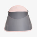 Face Shield Visor Pink UPF50+ Stylish Protective Accessory