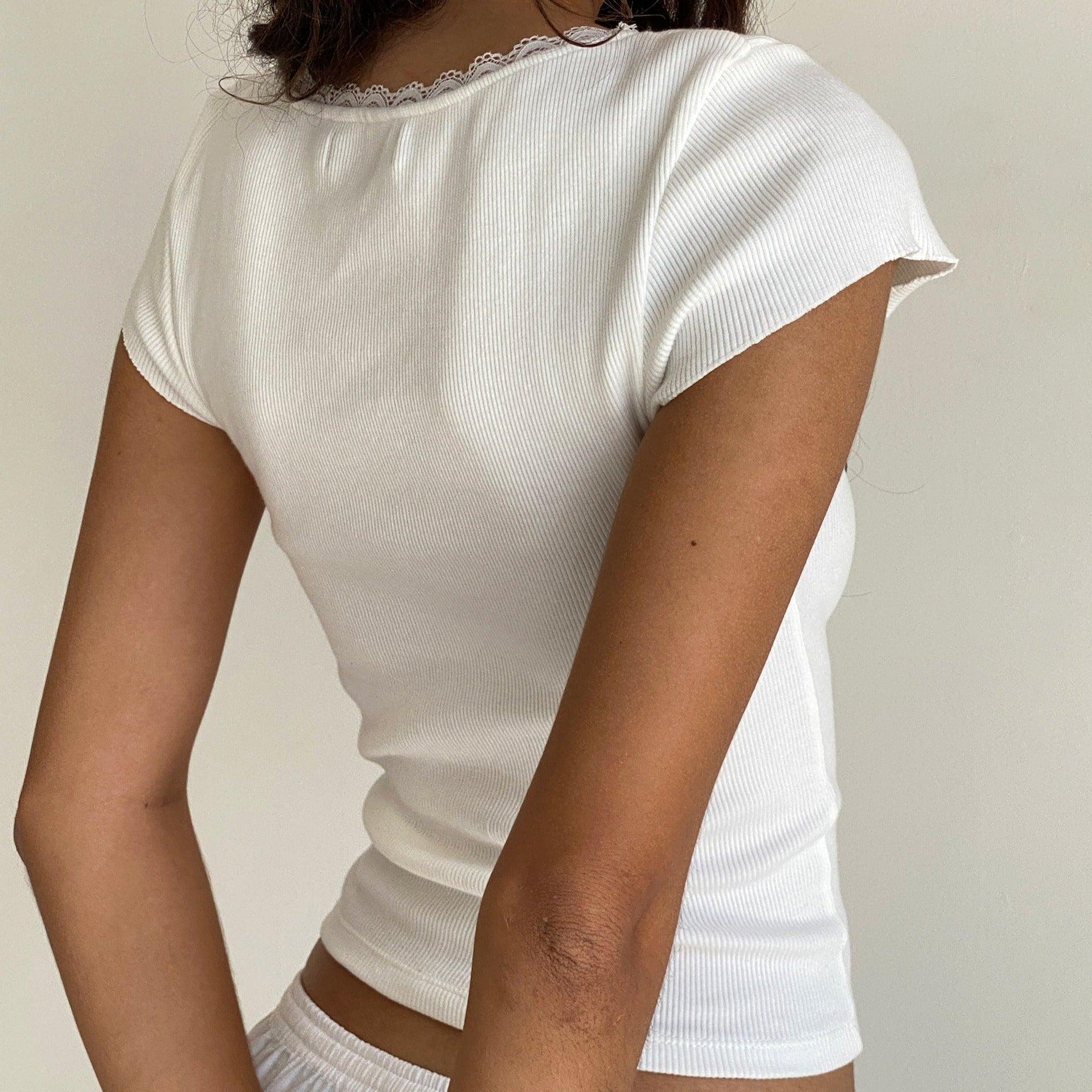 One And Only Lace White Top