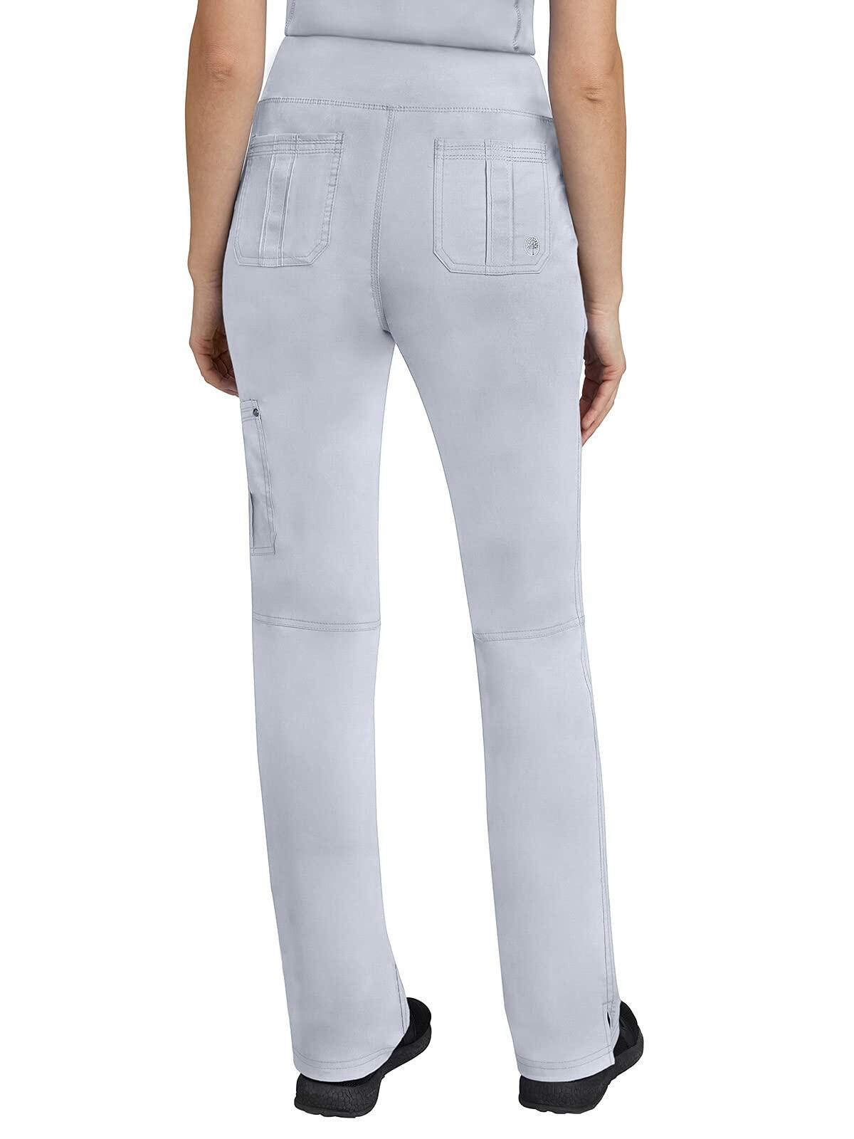 Healing Hands Women's Scrub Pant Tori Cargo 5 Pockets 2-Way Stretch Grey - 2XL