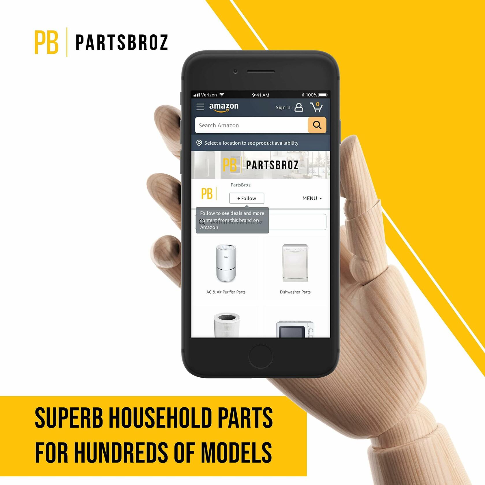 PartsBroz K060711 Micro-V Serpentine Drive Belt Black Compatible Gates