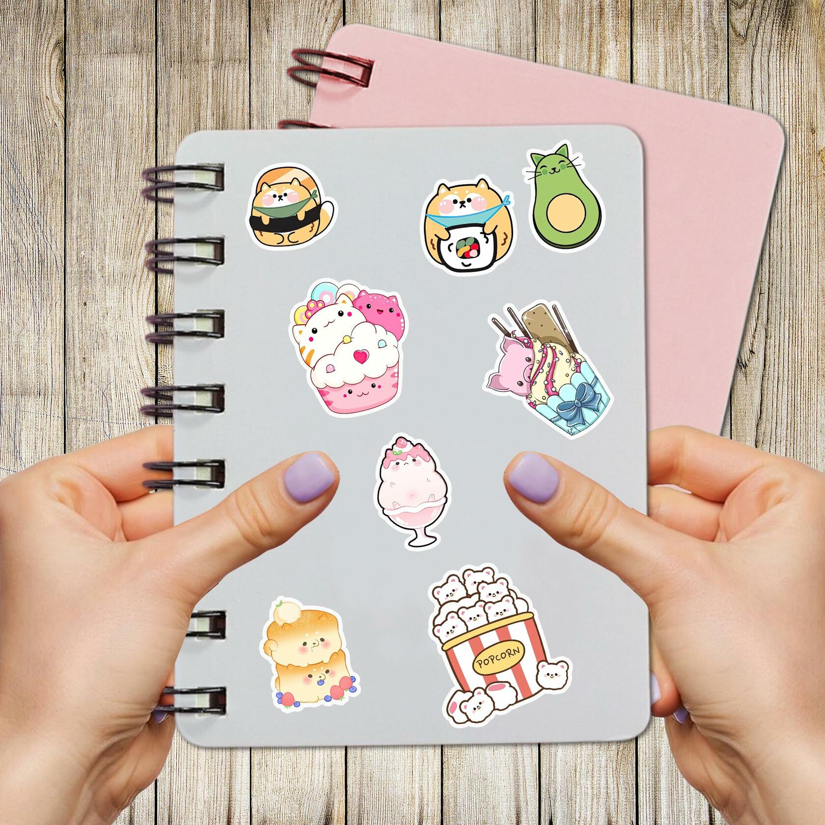 BIGZORO 50 PCS Music Rock Band Stickers Pack Vinyl Waterproof Multi-color