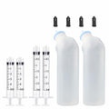 Xuandea Blue Silicone Pet Feeding Nipple Bottle for Kittens Puppies