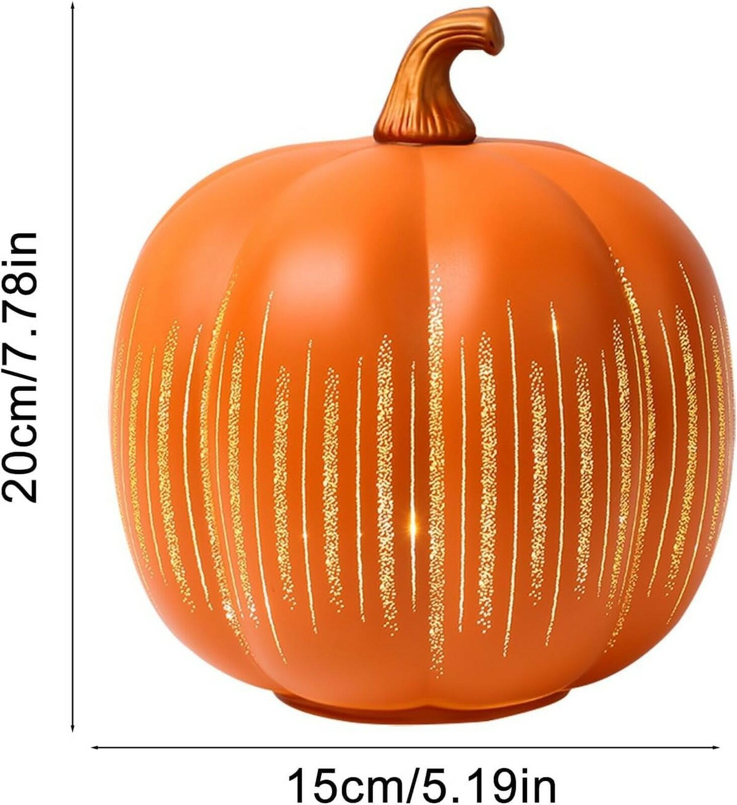 YCNASSS Thanksgiving Starry Night LED Pumpkin Lights Decorative Timer