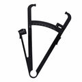 Quacc Body Fat Caliper with Slide Ruler & Body Fat Charts Black