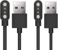 Lamshaw SLAYKAM Bark Collar Magnetic Charger 2 Pack Black
