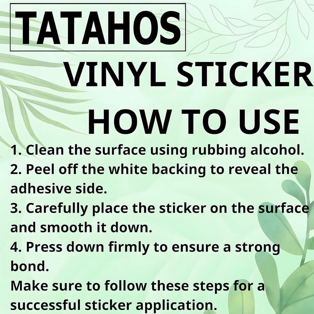 TATAHOS 3Pcs Lack of Planning Emergency Stickers Waterproof Vinyl 3" Multi