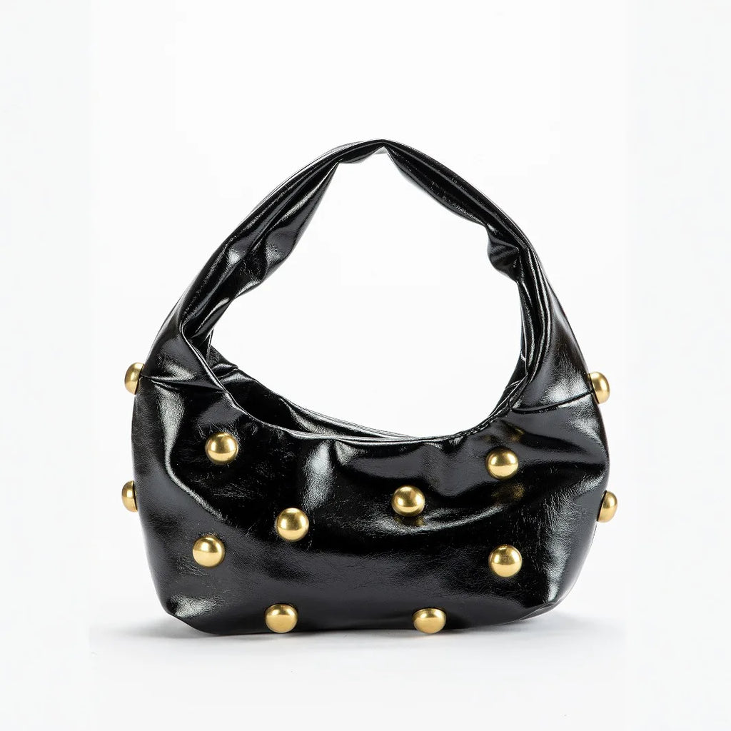 Orvia Rivet Cloud Shoulder Bag