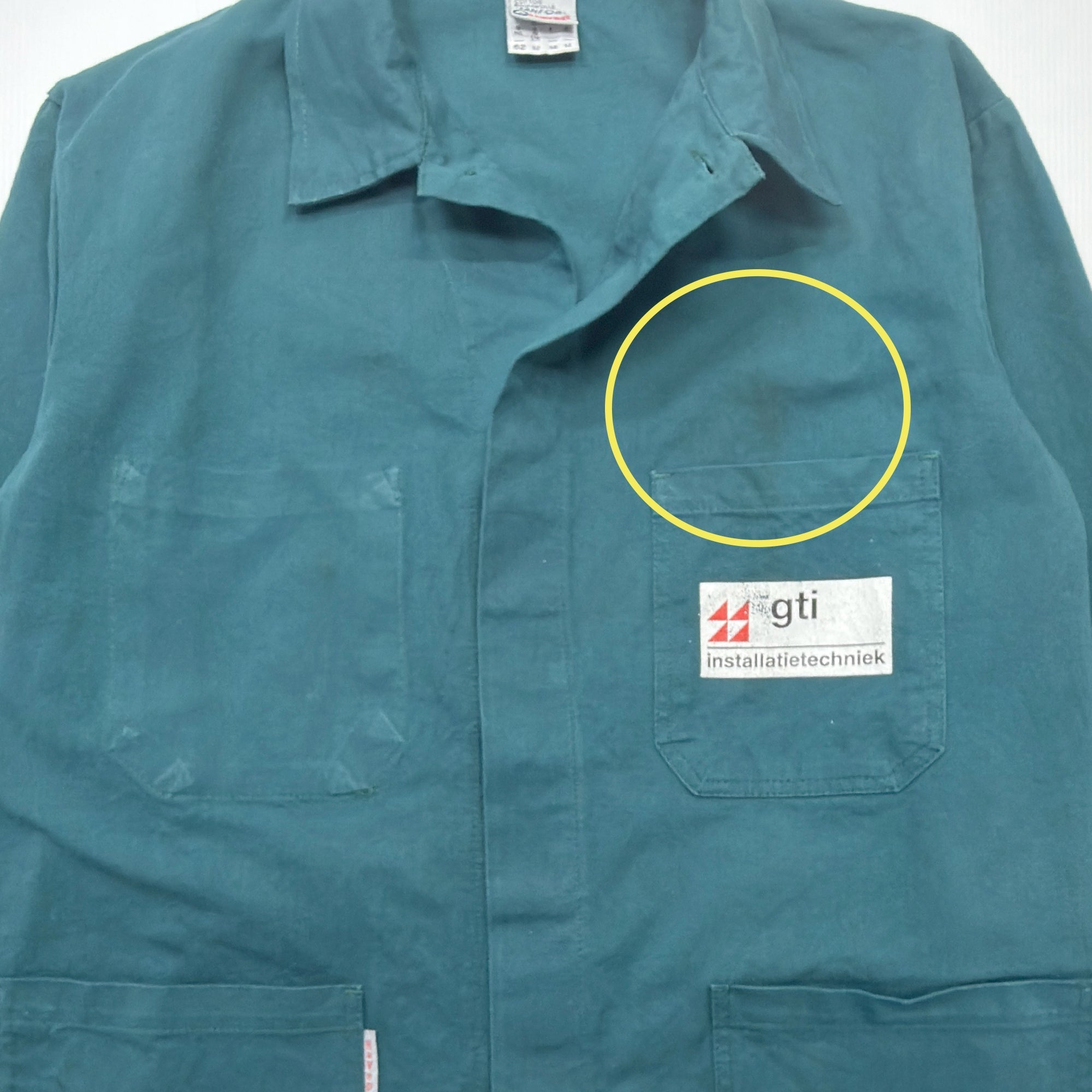 Green European Work Jacket - Men's Large / Women's XL