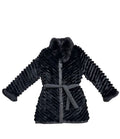 Diana Rosh Reversible Rex Rabbit Jacket