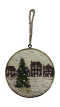 Trish McFerran Winter Tree Encaustic Art Ornament