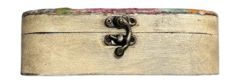 Trish McFerran Encaustic Art Floral Treasure Box
