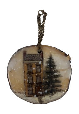Trish McFerran Encaustic Art Ornament 454-2