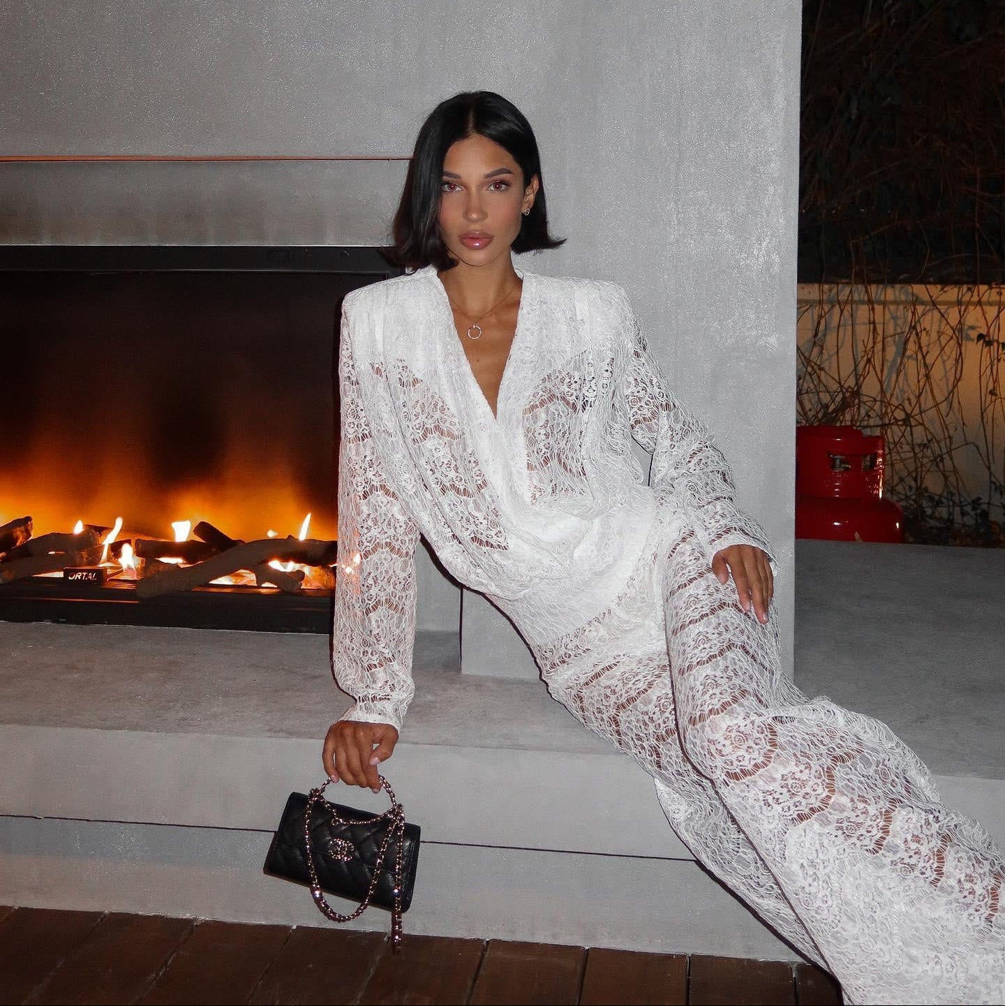 Paulina Lace Two Piece Set