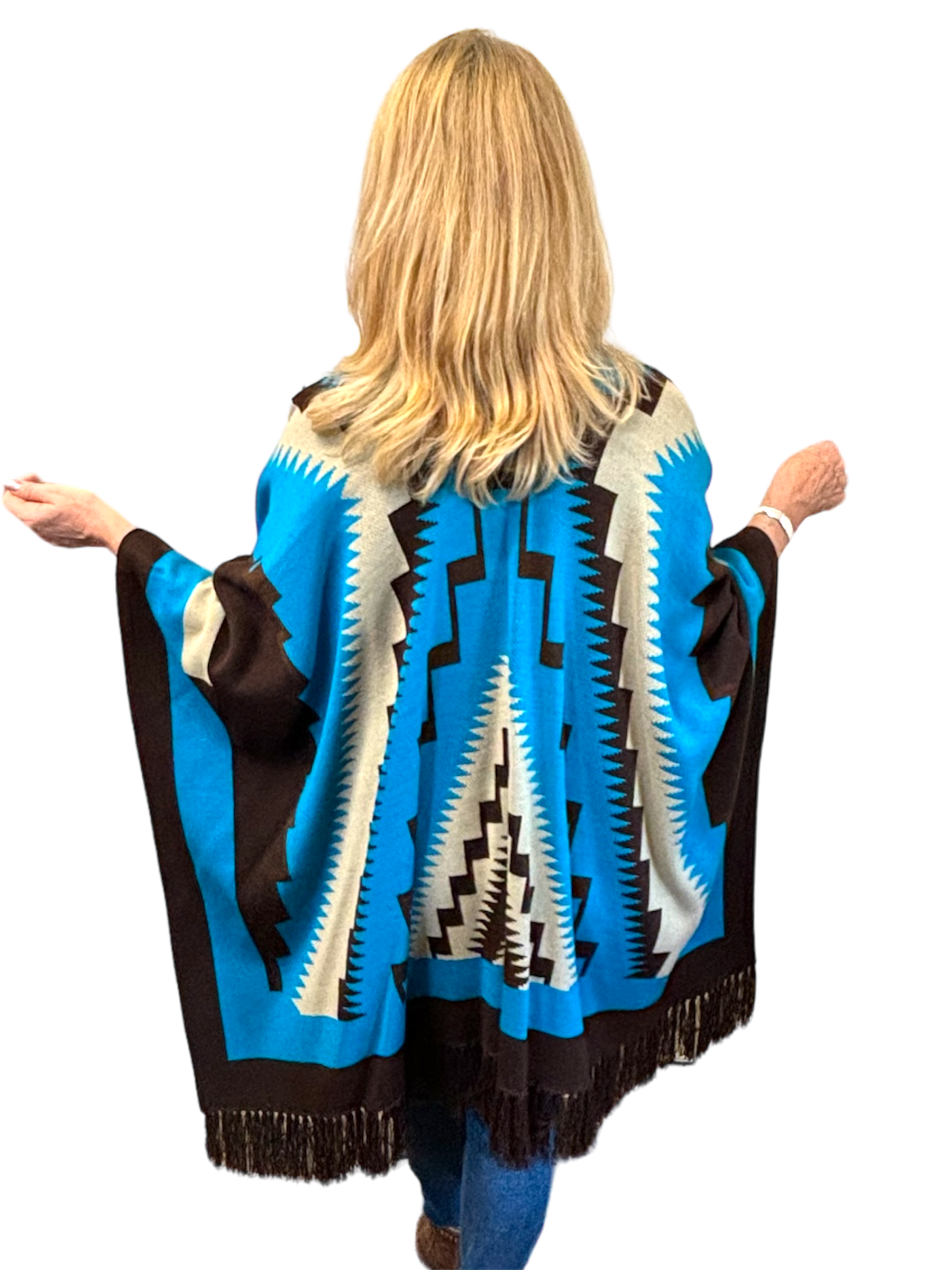 Peruvian Wrap - Blue