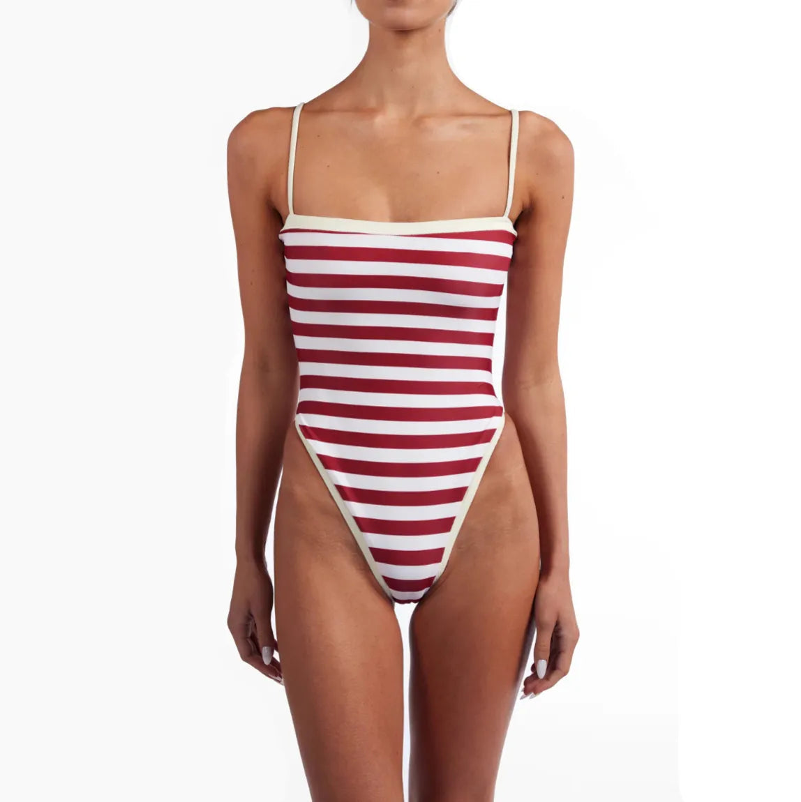 Portofino Striped One Piece Swimsuit