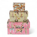 Handmade Safari Animal Recycled Gift Boxes | 3 Sizes