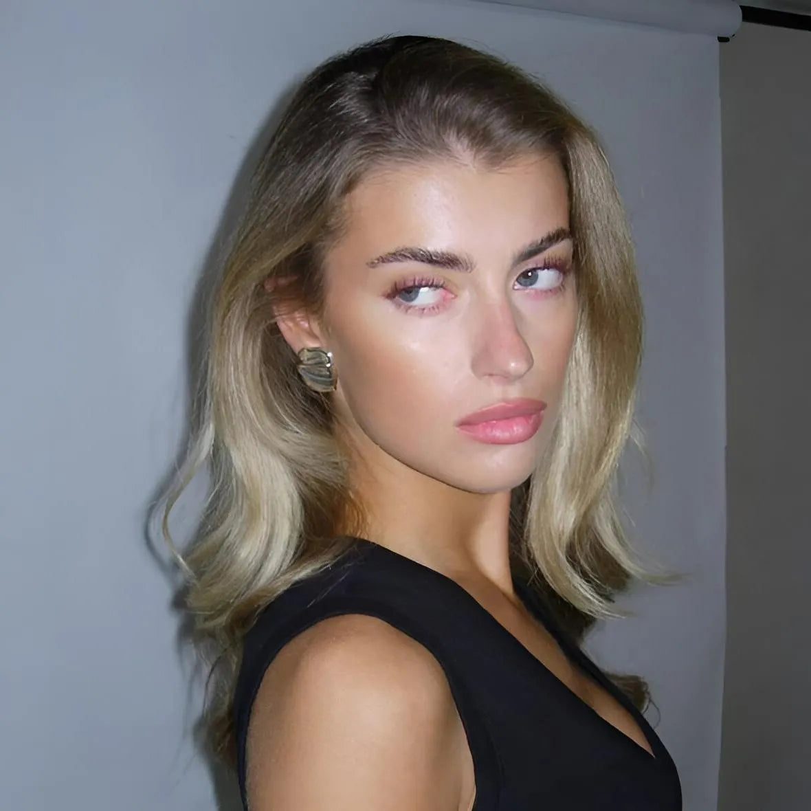 Satin Fold Earrings